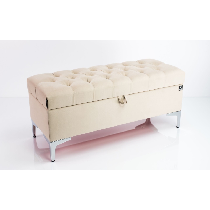 Tufted Storage Bench